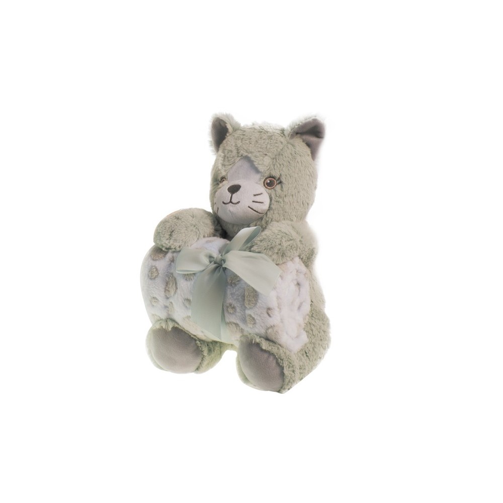 Peluche con manta bebé Gamberritos