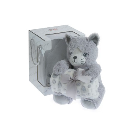 Peluche con manta bebé Gamberritos