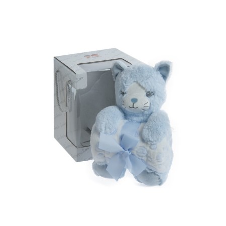 Peluche con manta bebé Gamberritos