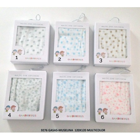 Gasa muselina Gamberritos