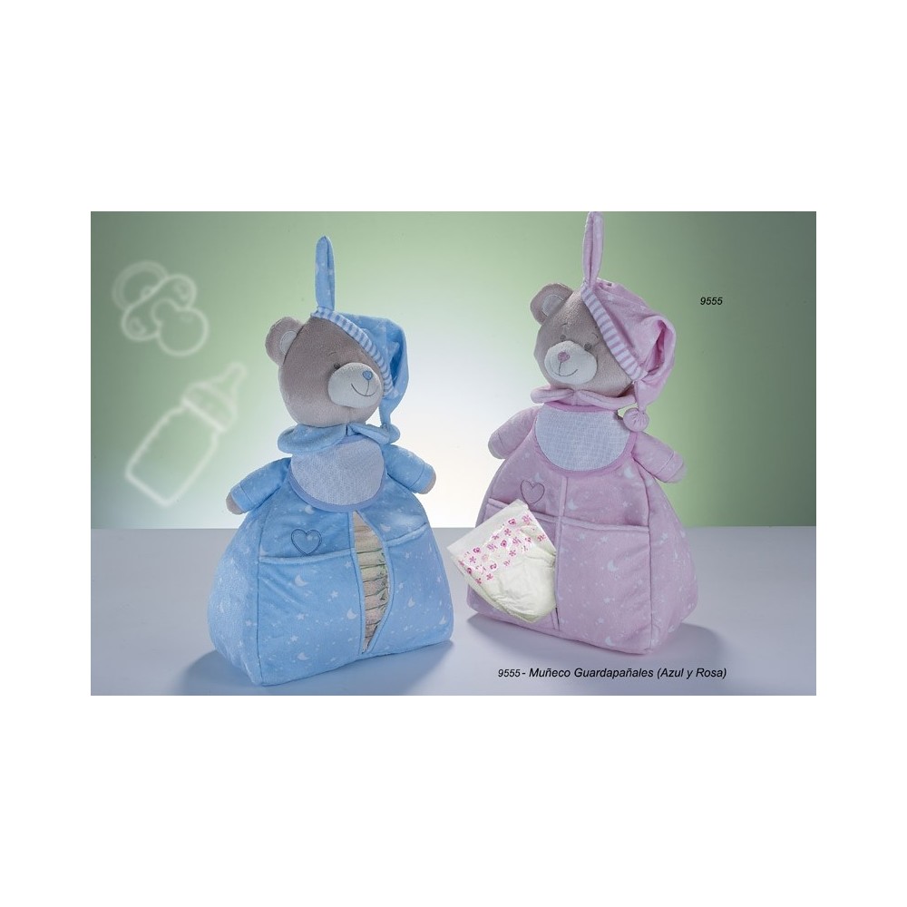 Muñeco Guardapañales Gamberritos