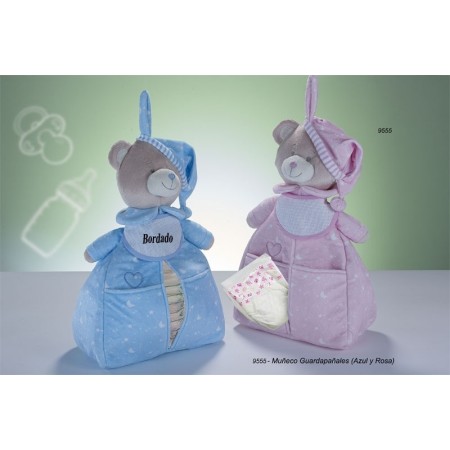 Muñeco Guardapañales Gamberritos