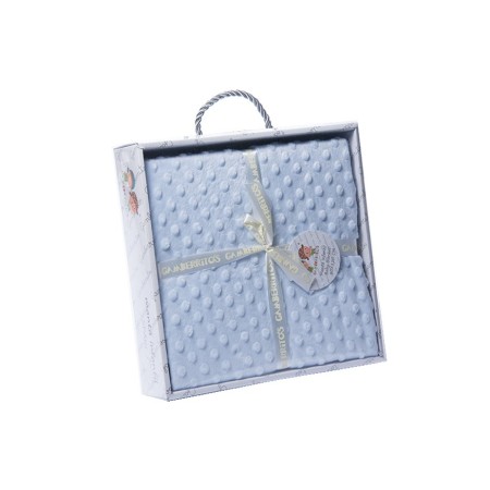 Manta infantil suave con relieve Gamberritos