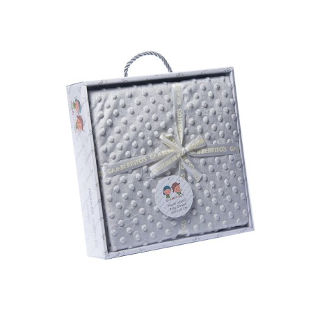 Manta infantil suave con relieve Gamberritos