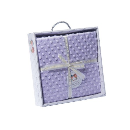 Manta infantil suave con relieve Gamberritos