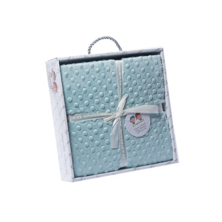 Manta infantil suave con relieve Gamberritos