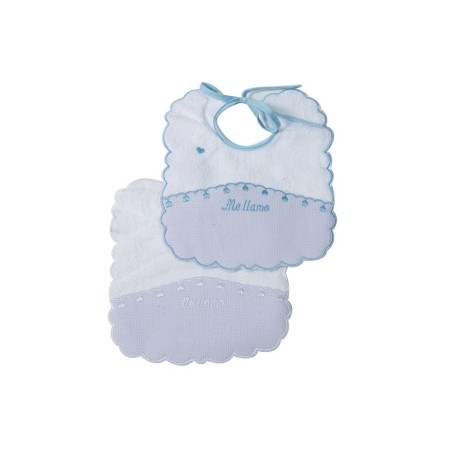 Pack de 2 baberos para bordar Gamberritos